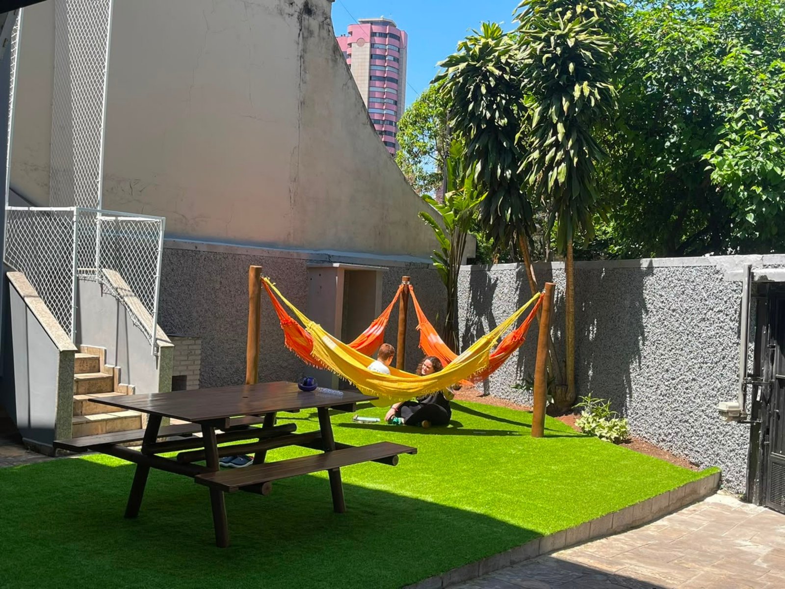 Área externa da Mova em São Paulo